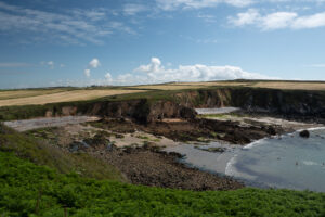 Coast path walk from porthclais to porthlysgi