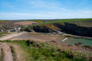 The coast path above Nolton Haven